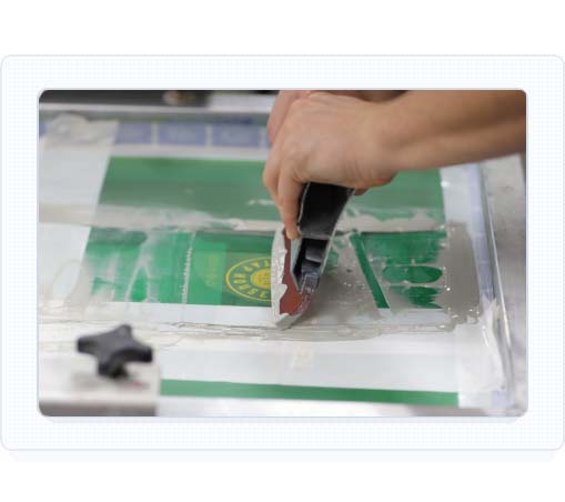 screen printing press